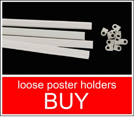 Poster hangers bulk packed